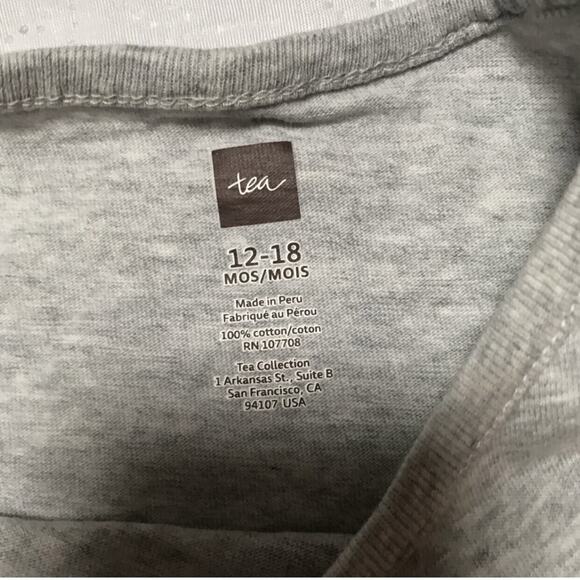 Tea Collection Turtle Graphic Tee Size 18m - Picture 4 of 4